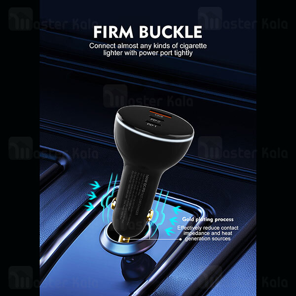 شارژر فندکی الدینیو LDNIO C102 توان 160 وات